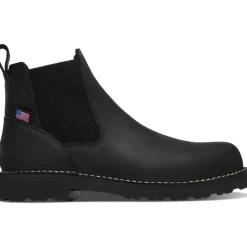 Danner Men's Bull Run 6" Plain Toe Chelsea Work Boot -- 15483