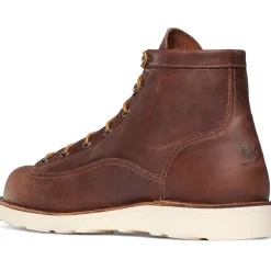 Women Danner Men's Bull Run USA Made 6" Soft Toe Wedge Work Boot - - 15552