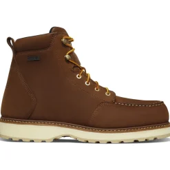 Women Danner Men's Cedar River 6" WP Soft Moc Toe Work Boot - - 14300
