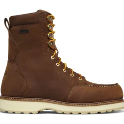 Women Danner Men's Cedar River 8" WP Plain Moc Toe Work Boot - - 14302