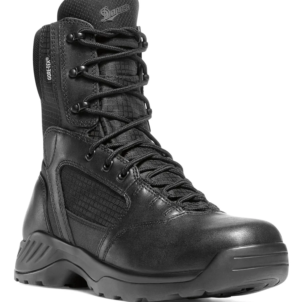 Danner Men's Kinetic 8" Side Zip Waterproof Duty Boot - - 28012