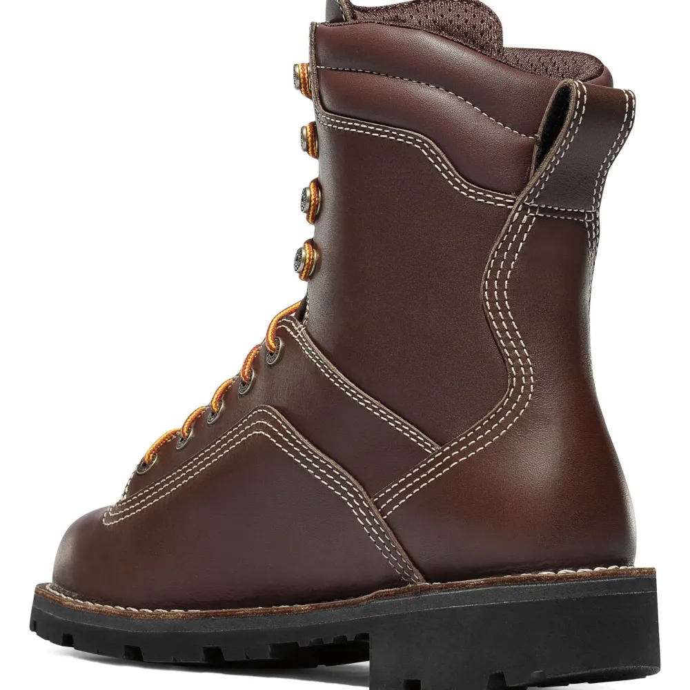 Danner Men's Quarry USA Made 8" Soft Toe WP Work Boot - - 17305