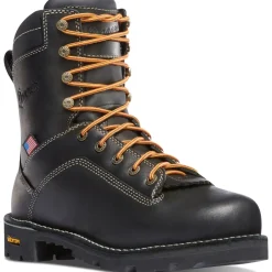 Danner Men's Quarry USA Made 8" Soft Toe WP Work Boot - - 17309