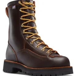 Danner Men's Rain Forest USA Made 8" Soft Toe WP Work Boot 10600