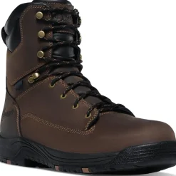 Danner Men's Riverside 8" Plain Toe WP Lace Up Work Boot - - 19457