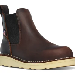 Danner Women Bull Run 5" Plain Toe Slip Resist Work Boot -- 15482