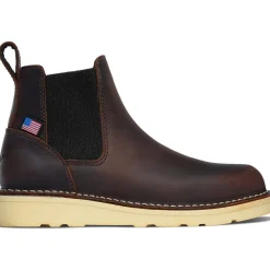 Danner Women Bull Run 5" Plain Toe Slip Resist Work Boot -- 15482