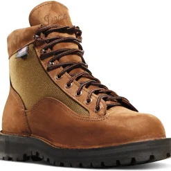 Women Danner Women's Light II 6" WP USA Made Hiking Boot- Black - 33000