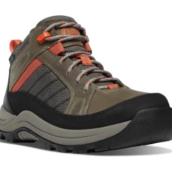 Danner Women's Riverside 5" Steel Toe WP Lace Up Work Boot -Gray- 15347