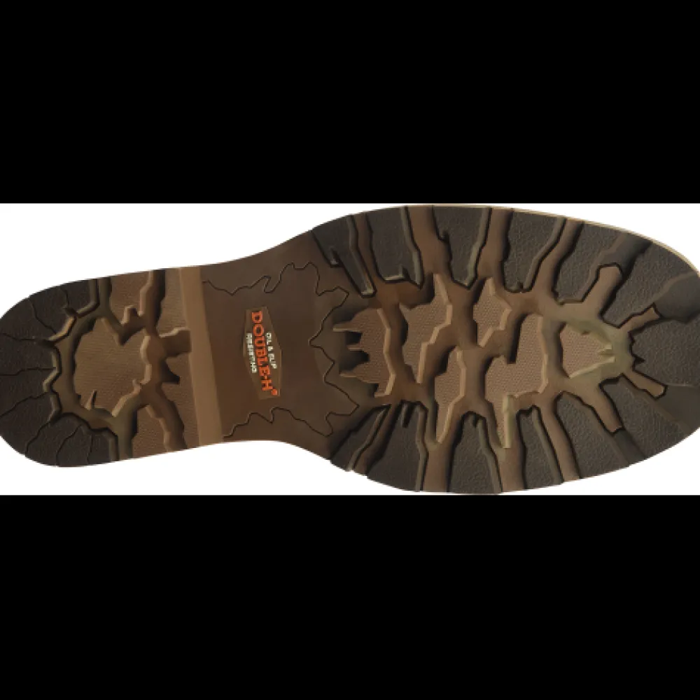 Double H Men's Abner 12" Sqr Toe WP Western Work Boot - - DH4353