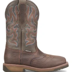Double H Men's Ironhide 12" Square Toe WP Western Boot -- DH6142