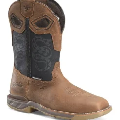 Double H Men's Phantom Rider Serpentine 11" CT Waterproof Western Work Boot -- PH5007