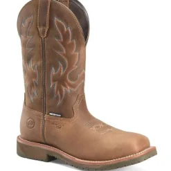 Double H Men's Roper 12" Wide SQ Toe Comp Toe Western Work Boot -- DH6141