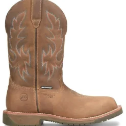 Double H Men's Roper 12" Wide SQ Toe Comp Toe Western Work Boot -- DH6141