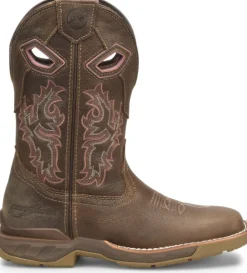 Women Double H Women's Phantom Rider 10" Square Toe Western Work Boot DH5373