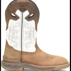 Women Double H Women's Phantom Rider Brave 10" Wide Square Toe Western Work Boot -- DH5425