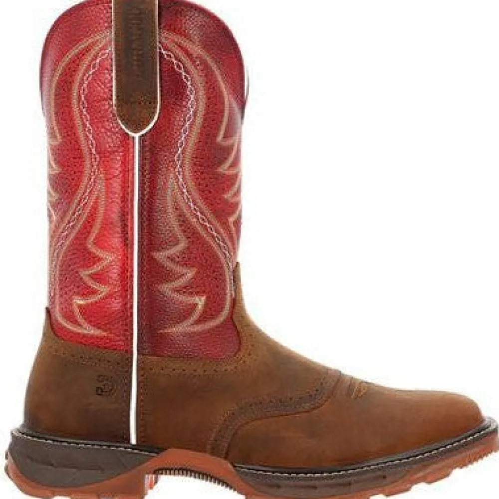 Durango Men's Maverick Xp 11" Soft Toe Ventilated Insulkul Work Boot- Brown- DDB0479