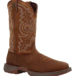 Durango Men's Rebel 12" Soft Toe Pull On Western Classic Boot- - DB4443