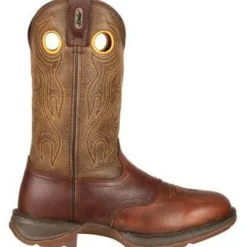 Durango Men's Rebel 12" Soft Toe Saddle Western Classic Boot- Sunset - DB5468