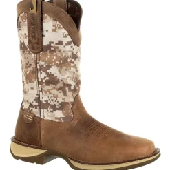 Durango Men's Rebel 12" Square Toe Pull-On Western Boot- DDB0166