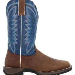 Durango Men's Rebel 12" ST Western Work Boot - And Blue- DDB0429