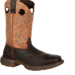 Durango Men's Rebel 11" Steel Toe WP Western Boot- /Tan- DB019
