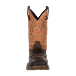 Durango Men's Rebel 11" Steel Toe WP Western Boot- /Tan- DB019