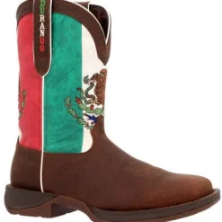 Durango Men's Rebel By Mexico Flag 11" ST Western Boot -- DDB0431