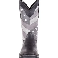 Durango Men's Rebel Faded Flag 12" Square Toe Western Boot - DDB0125