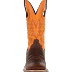 Durango Men's Rebel Pro 12" Square Toe Western Boot - Orange - DDB0230