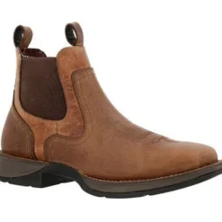 Durango Men's Rebel Red Dirt 6" ST Western Work Boot - And Tan- DDB0460