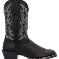 Durango Men's Westward™ 11" ST Western Work Boot - Onyx- DDB0423