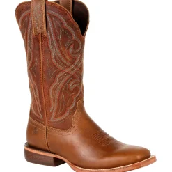 Women Durango Women's Arena Pro 12" Square Toe Western Boot Chestnut DRD0380