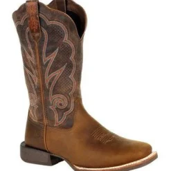 Women Durango Women's Lady Rebel Pro 12" Soft Toe Western Classic Boot- Cognac- DRD0376