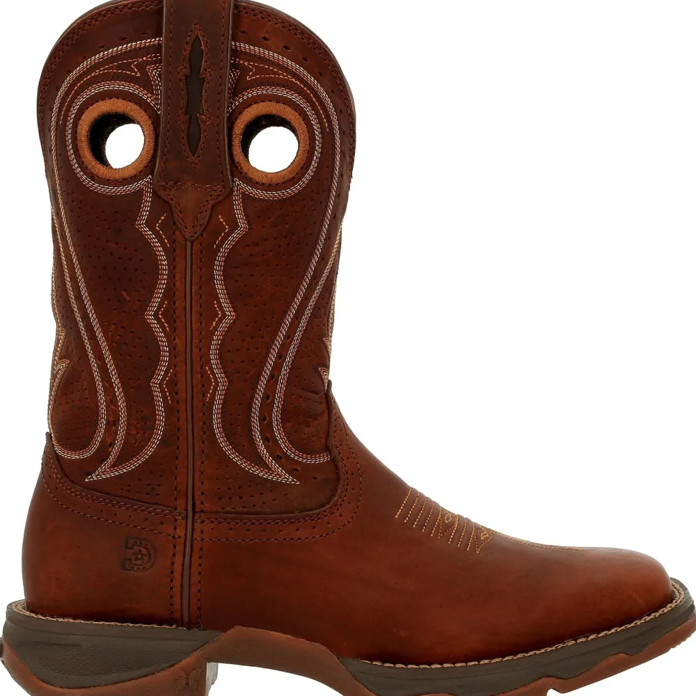 Women Durango Women's Lady Rebel™ 11" Sqr Toe Pull-On Western Boot - DRD0407