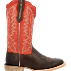 Durango Women's Lady Rebel Pro 12" ST Work Boot -Chili Pepper- DRD0444
