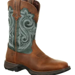 Women Durango Women's Lady Rebel 10" Square Toe WP Western Boot - DRD0312