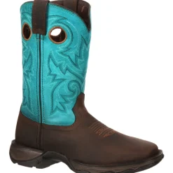 Women Durango Women's Lady Rebel 10" Steel Toe Western Boot- - DWRD022