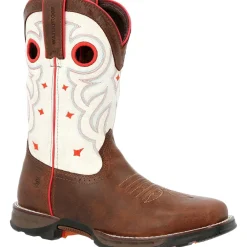 Women Durango Women's Maverick 10" Steel Toe WP Western Work Boot - DRD0418