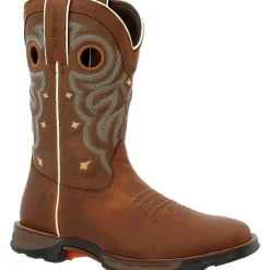 Women Durango Women's Maverick 10" Soft Toe WP Western Work Boot - DRD0417