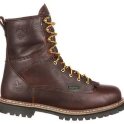 Women Georgia Men's 8" Waterproof Lace To Toe Work Boot - - G101