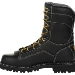 Women Georgia Men's Amp LT Logger 9" Comp Toe WP Work Boot - - GB00272