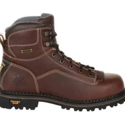 Women Georgia Men's Amp LT Low-Heel Logger 6