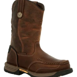 Women Georgia Men's Athens 360 11" Steel Toe WP Work Boot - - GB00442