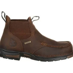 Georgia Men's Athens 5" Moc Toe WP Chelsea Work Boot -- GB00156