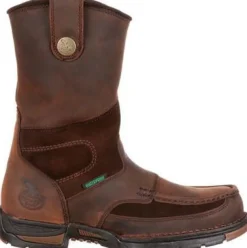 Women Georgia Men's Athens 10" Soft Toe WP Wellington Work Boot -- G4403