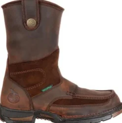 Women Georgia Men's Athens 10" Steel Toe WP Wellington Boot- - G4603