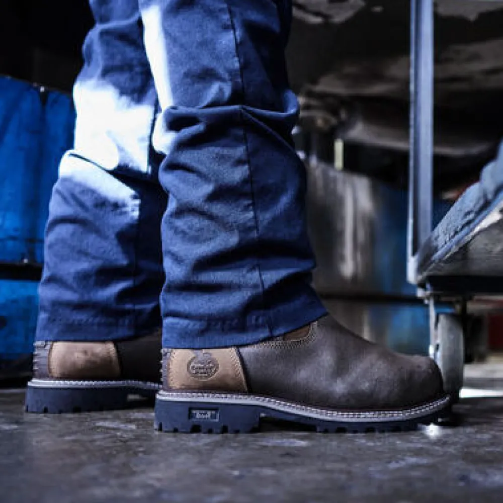 Women Georgia Men's Brute 11" Comp Toe WP MG Work Boot- - GB00644