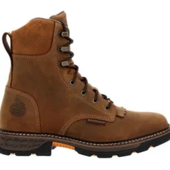 Georgia Men's Carbo Tec Flx 8" Soft Toe WP Lacer Western Work Boot -- GB00623