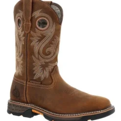 Georgia Men's Carbo Tec Flx 11" Alloy Toe Western Work Boot -Horse- GB00622